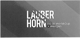 LAUBER HORN FIS SKI WORLD CUP WENGEN logo