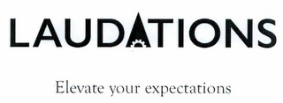 LAUDATIONS ELEVATE YOUR EXPECTATIONS logo