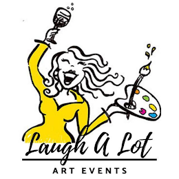 LAUGH A LOT ART EVENTS logo