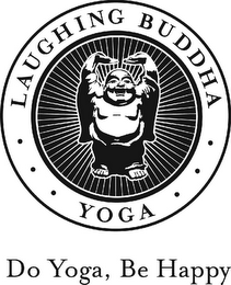 · · · LAUGHING BUDDHA · · · YOGA DO YOGA, BE HAPPY logo