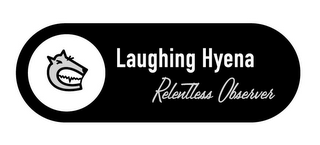 LAUGHING HYENA RELENTLESS OBSERVER logo
