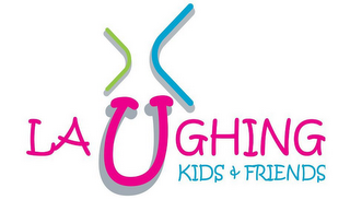 LAUGHING KIDS & FRIENDS logo