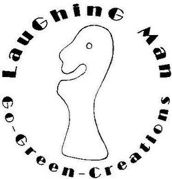 LAUGHING MAN GO-GREEN-CREATIONS logo