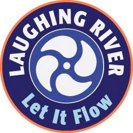 LAUGHING RIVER LET IT FLOW logo