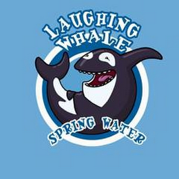 LAUGHING WHALE SPRING WATER logo