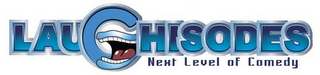 LAUGHISODES NEXT LEVEL OF COMEDY logo