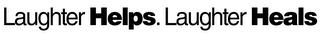 LAUGHTER HELPS LAUGHTER HEALS logo