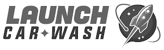 LAUNCH CAR WASH logo