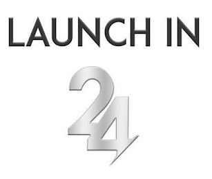 LAUNCH IN 24 logo