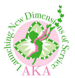 LAUNCHING NEW DIMENSIONS OF SERVICE AKA logo