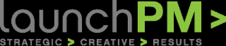 LAUNCHPM> CREATIVE > STRATEGIC > RESULTS logo