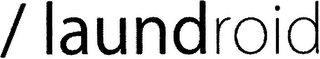 / LAUNDROID logo