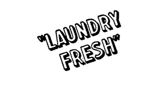 "LAUNDRY FRESH" logo
