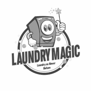 LAUNDRY MAGIC LAUNDRY AS NEVER BEFORE logo