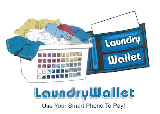 LAUNDRY WALLET USE YOUR SMART PHONE TO PAY! logo
