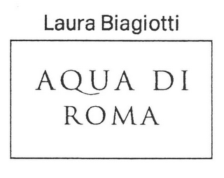 LAURA BIAGIOTTI AQUA DI ROMA logo