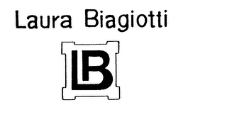 LAURA BIAGIOTTI LB logo