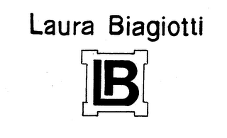 LAURA BIAGIOTTI LB logo
