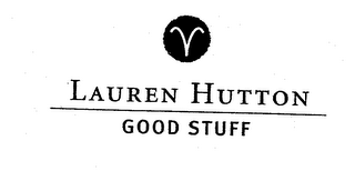 LAUREN HUTTON GOOD STUFF logo