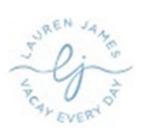 LAUREN JAMES LJ VACAY EVERY DAY logo