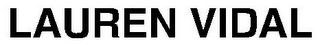 LAUREN VIDAL logo