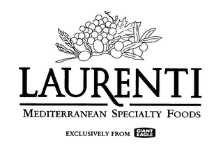 LAURENTI MEDITERRANEAN SPECIALTY FOODS EXCLUSIVELY FROM GIANT EAGLE logo