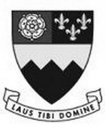 LAUS TIBI DOMINE logo