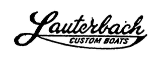 LAUTERBACH CUSTOM BOATS logo