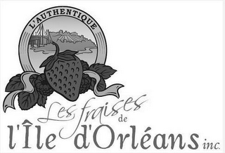 L'AUTHENTIQUE LES FRAISES DE L'ÎLE D'ORLÉANS INC. logo