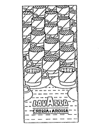 LAV AZZA CREMA E AROMA logo