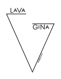 LAVA GINA logo