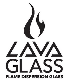 LAVA GLASS FLAME DISPERSION GLASS logo