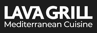 LAVA GRILL MEDITERRANEAN CUISINE logo