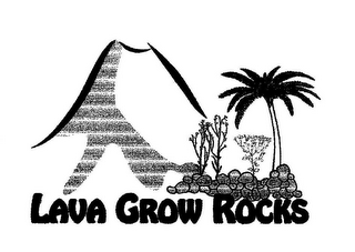 LAVA GROW ROCKS logo