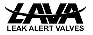 LAVA LEAK ALERT VALVES logo