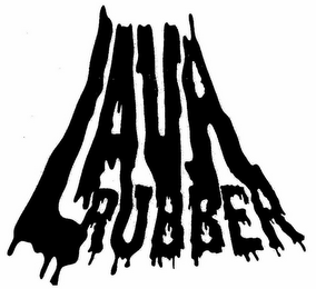LAVA RUBBER logo