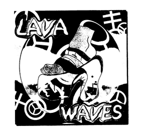 LAVA WAVES logo