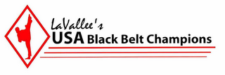 LAVALLEE'S USA BLACK BELT CHAMPIONS logo
