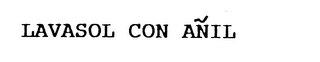 LAVASOL CON ANIL logo