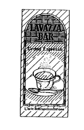 LAVAZZA BAR GRAND' ESPRESSO L'ARTE DELL'ESPRESSO ITALIANO logo