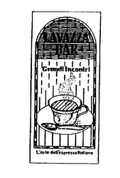 LAVAZZA BAR GRANDI INCONTRI L'ARTE DELL'ESPRESSO ITALIANO logo