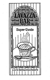 LAVAZZA BAR SUPER GUSTO L'ARTE DELL'ESPRESSO ITALIANO logo