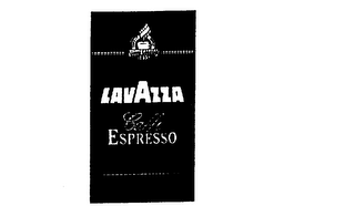 LAVAZZA CAFFE ESPRESSO ITALY'S #1 COFFEE LUIGI LAVAZZA 1895 logo