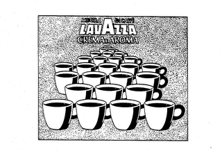 LAVAZZA CREMA E AROMA MISCELA DI CAFFE logo