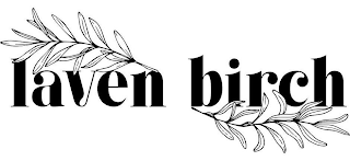 LAVEN BIRCH logo