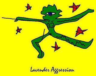 LAVENDER AGGRESSION logo