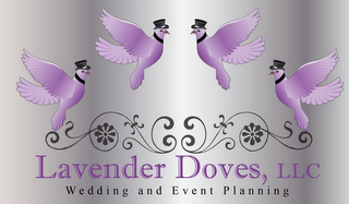 LAVENDER DOVES, LLC WEDDING AND EVENT PLANNING logo