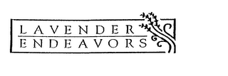 LAVENDER ENDEAVORS logo