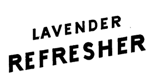 LAVENDER REFRESHER logo