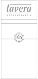LAVERA NATURKOSMETIK BIO . MIT PFLANZEN-INHALTSSTOFFEN . AUS EIGENER HERSTELLUNG logo